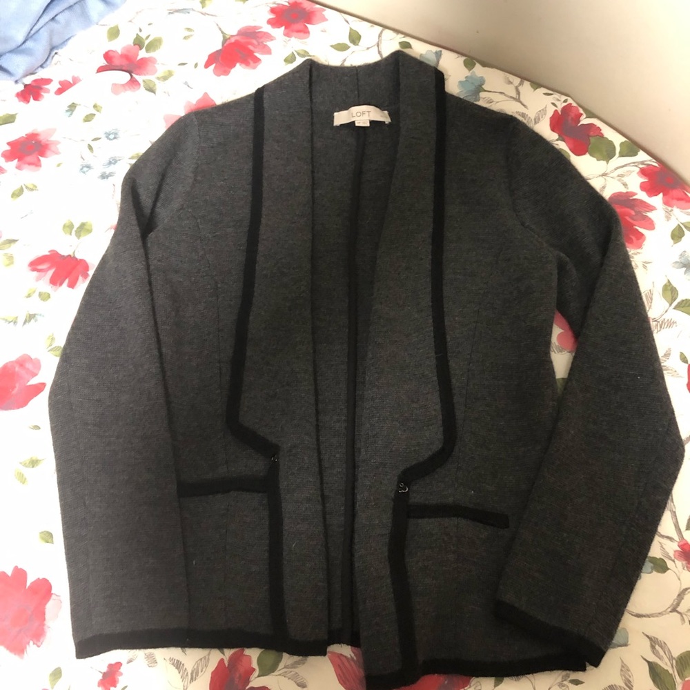 Scarf and blazer $30